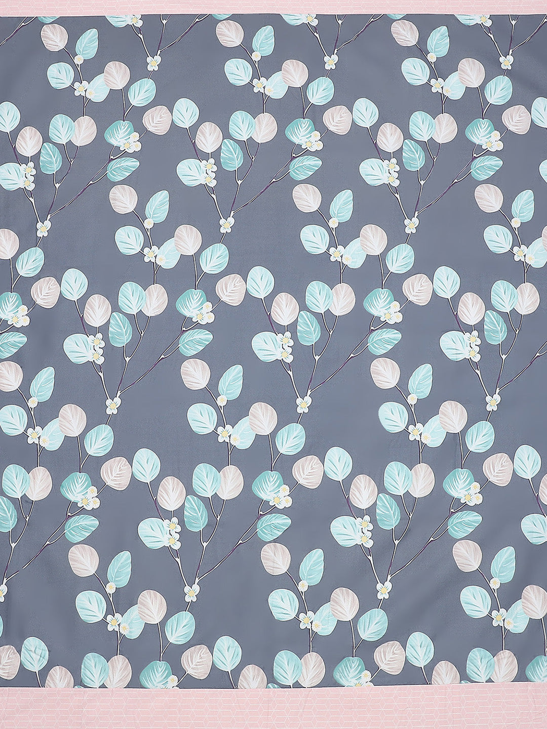 130 GSM Polyester Double Bed Bedsheet with 2 Pillow Covers