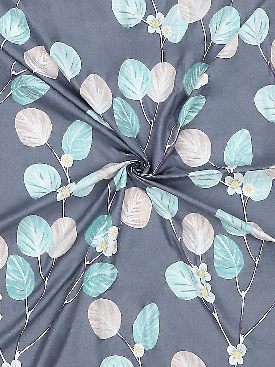 130 GSM Polyester Double Bed Bedsheet with 2 Pillow Covers