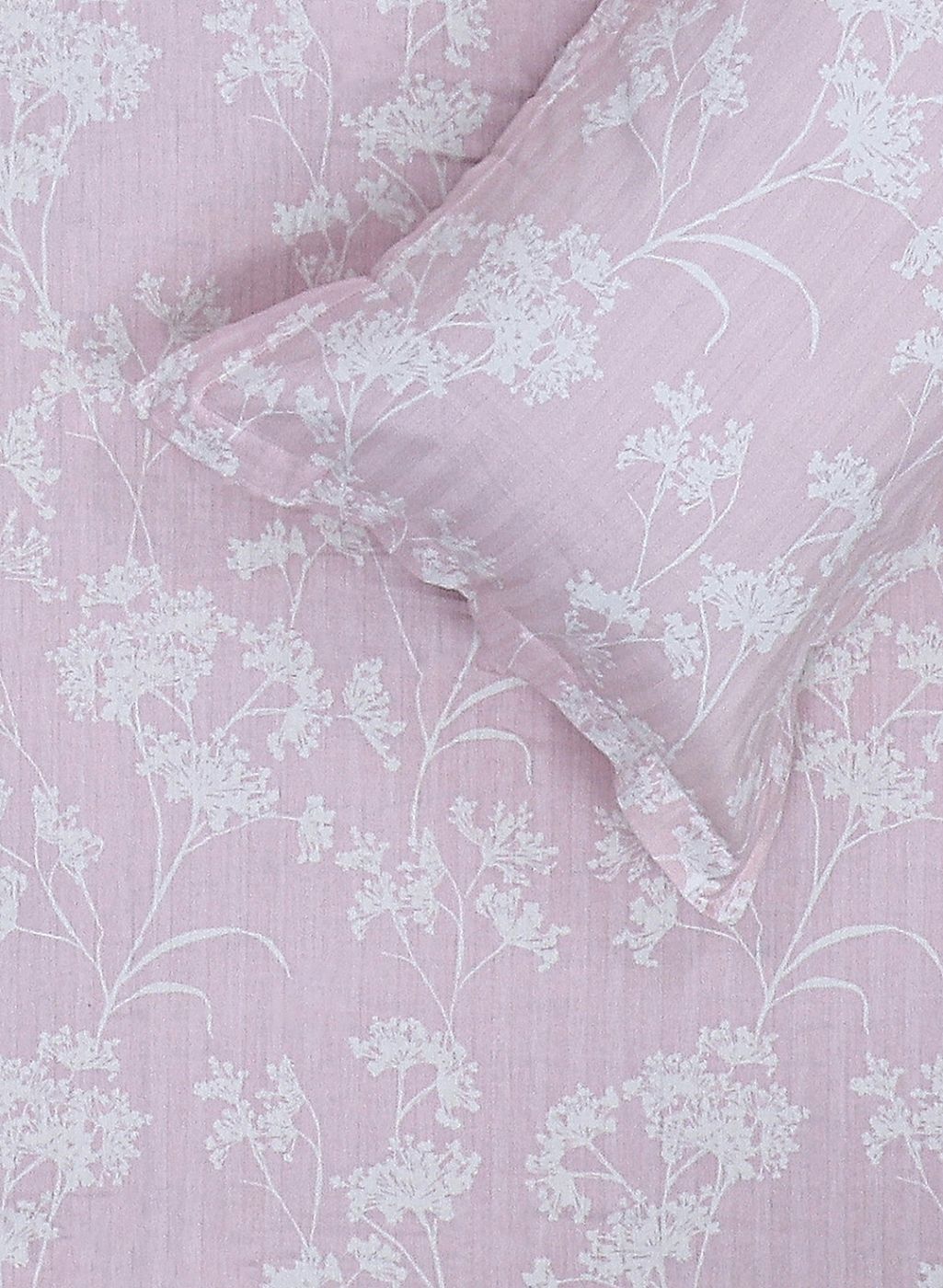 210TC Pure Cotton King Bedsheet with 2 Pillow Covers