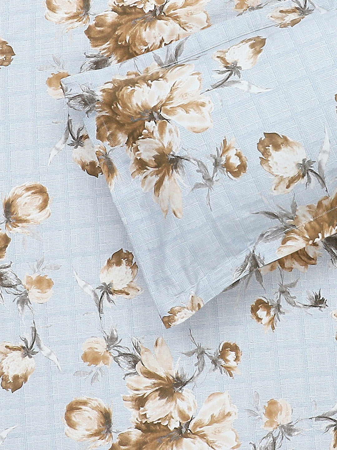 140 TC Cotton Double Bed Bedsheet with 2 Pillow Covers