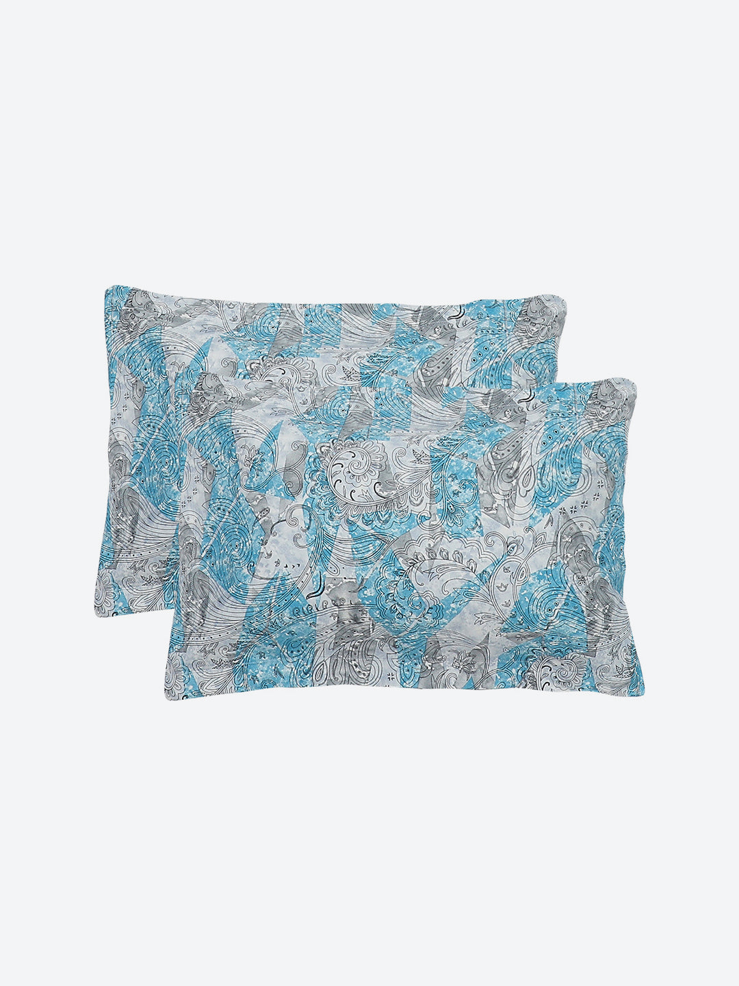 140 TC Cotton Double Bed Bedsheet with 2 Pillow Covers