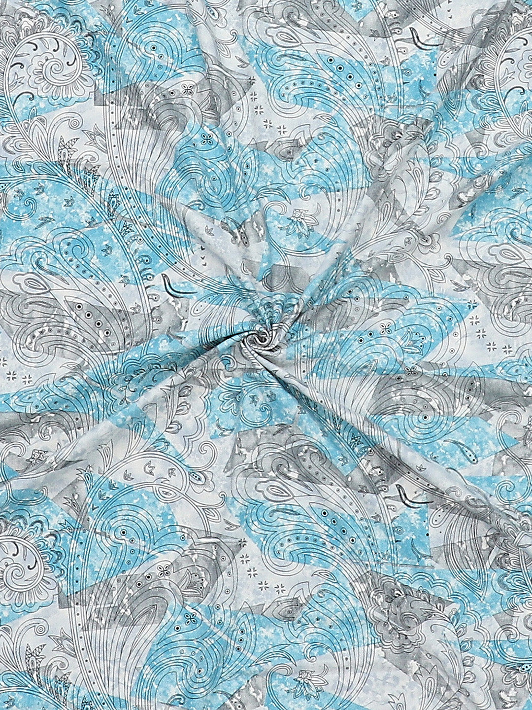 140 TC Cotton Double Bed Bedsheet with 2 Pillow Covers