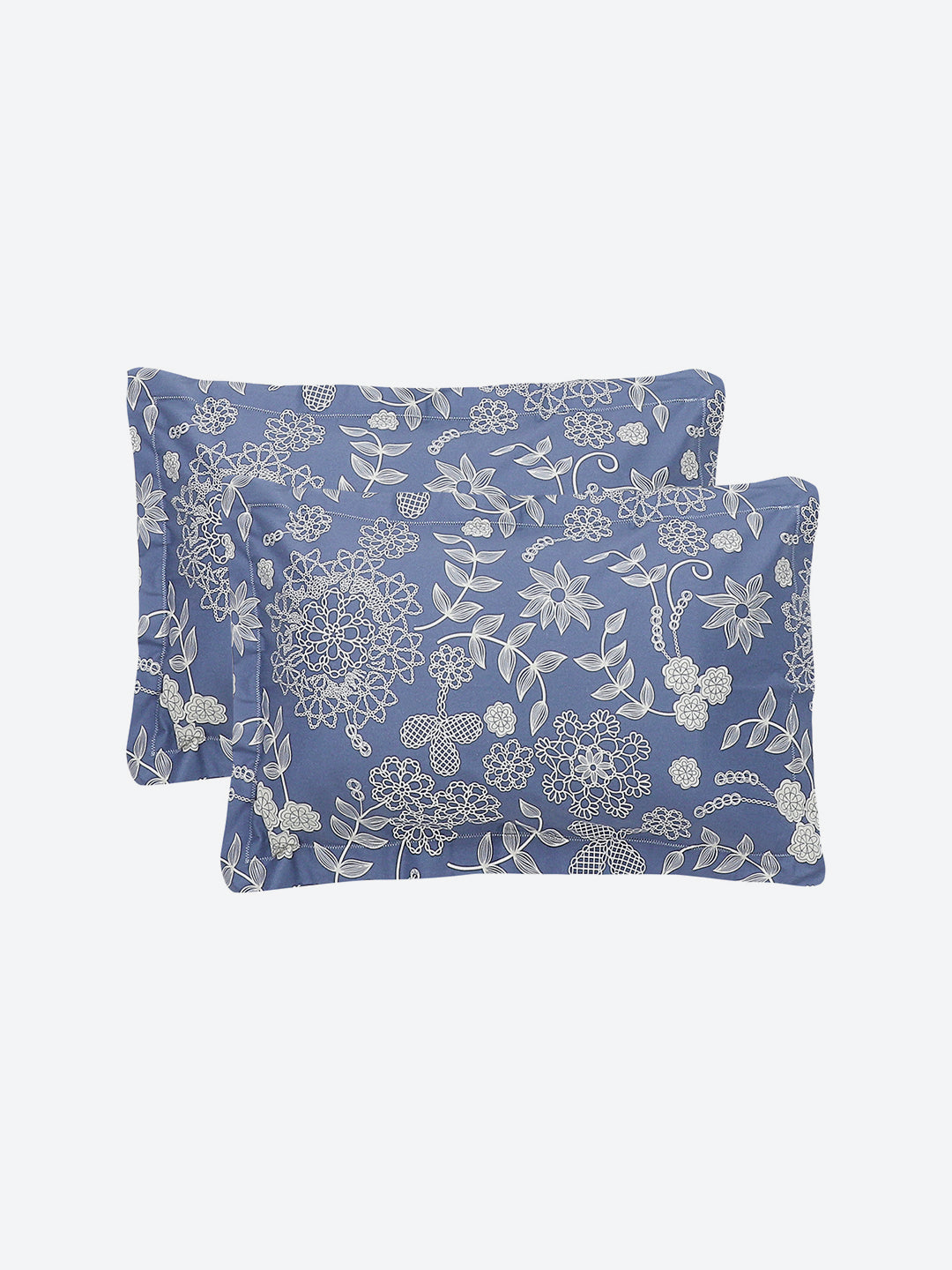 140 TC Cotton Double Bed Bedsheet with 2 Pillow Covers