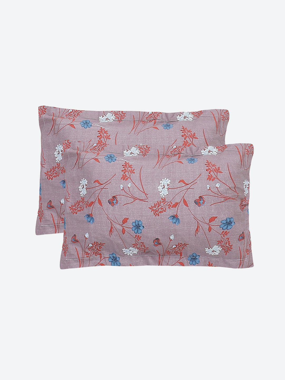 140 TC Cotton Double Bed Bedsheet with 2 Pillow Covers