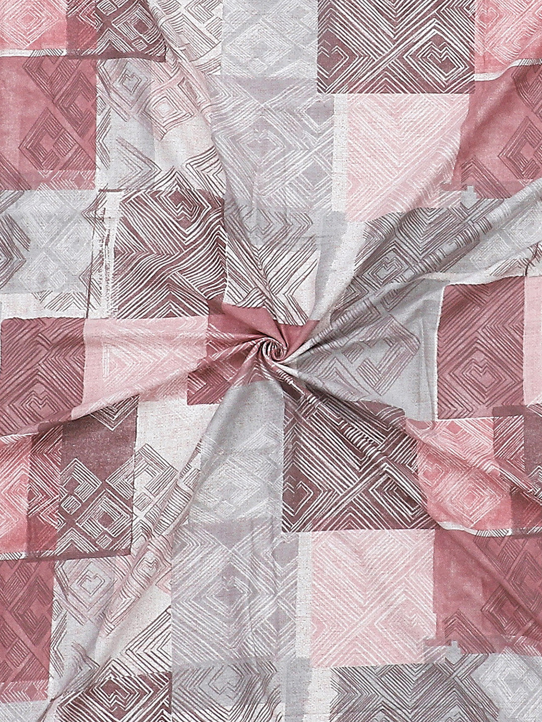 140 TC Cotton Double Bed Bedsheet with 2 Pillow Covers