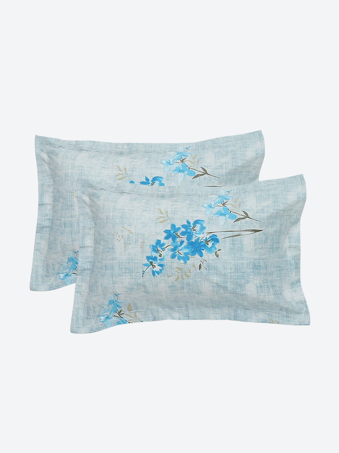 140 TC Cotton Double Bed Bedsheet with 2 Pillow Covers