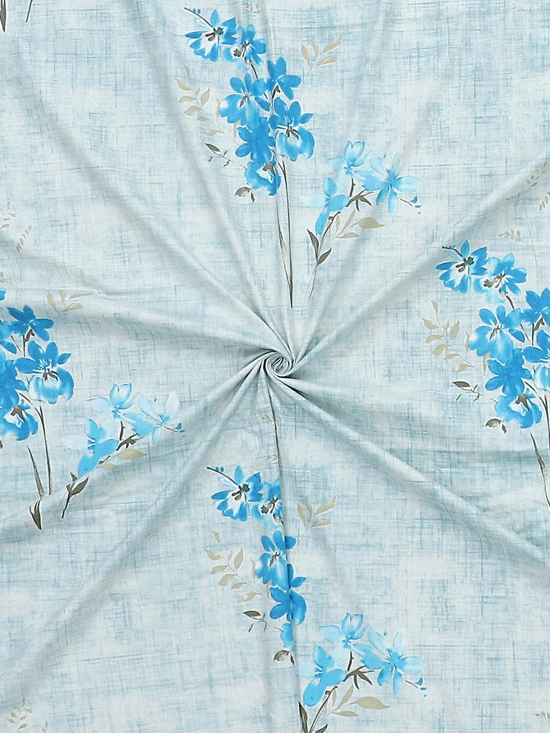 140 TC Cotton Double Bed Bedsheet with 2 Pillow Covers