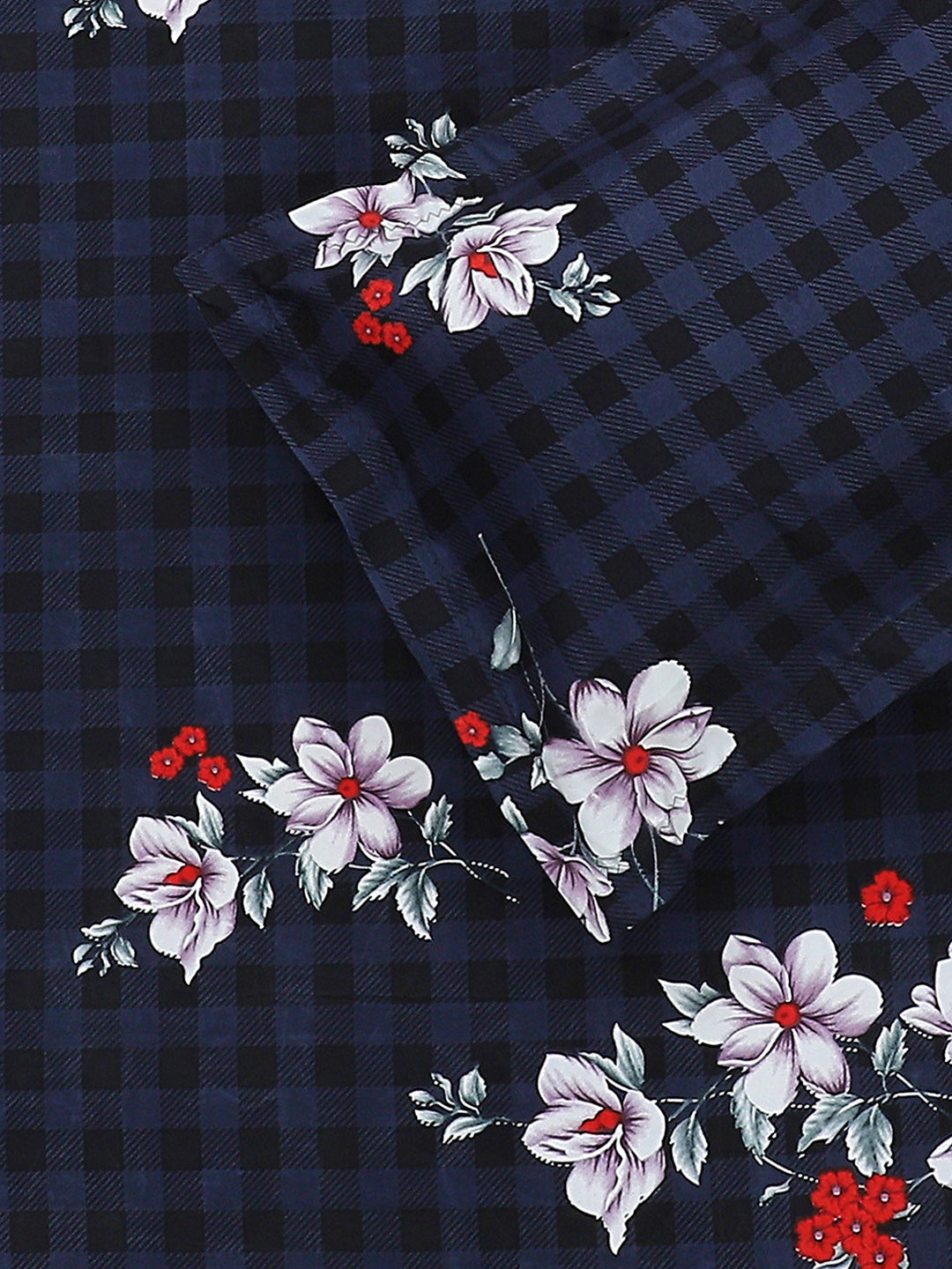 130 GSM Polyester Double Bed Bedsheet with 2 Pillow Covers