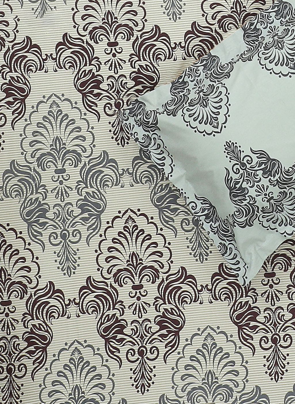 144TC Pure Cotton Single Bedsheet with 1 Pillow Covers