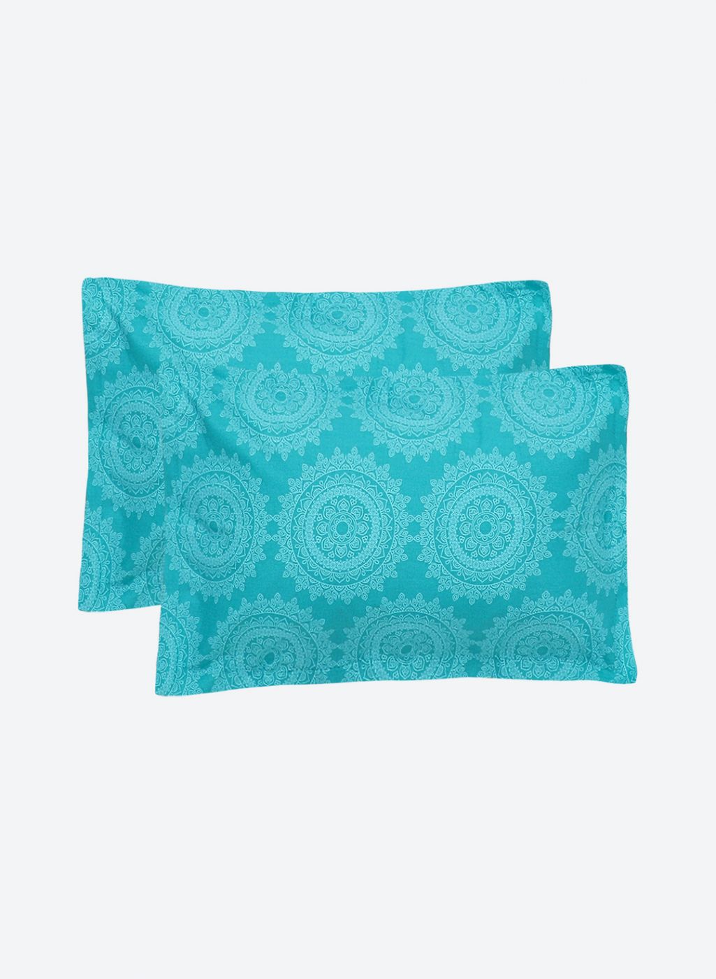 144TC Pure Cotton Single Bedsheet with 1 Pillow Covers