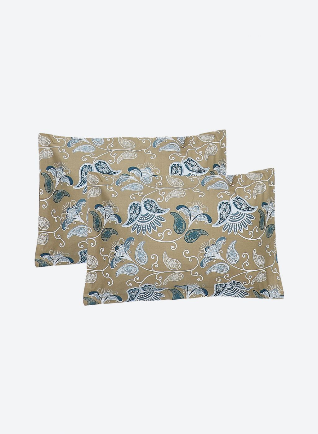 144TC Pure Cotton Single Bedsheet with 1 Pillow Covers