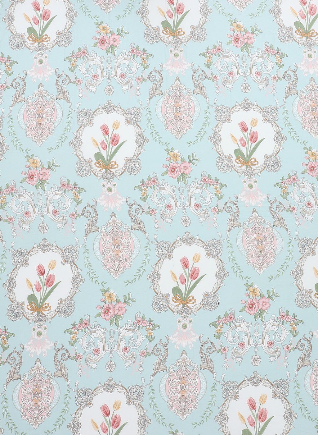 200TC Pure Cotton Queen Bedsheet with 2 Pillow Covers