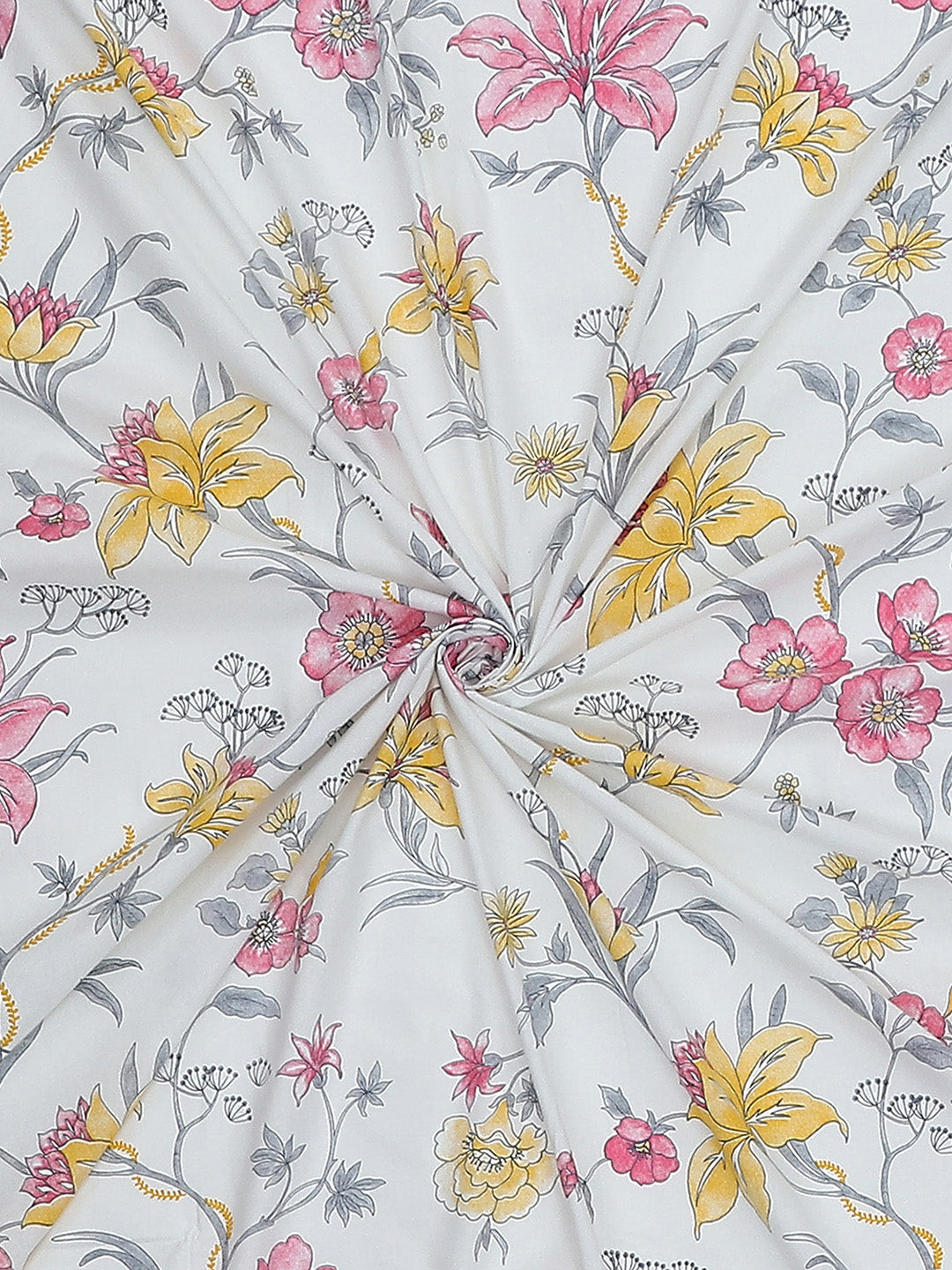 MOCA by Monte Carlo 104 TC Cotton Double Bedsheet with 2 Pillow Covers