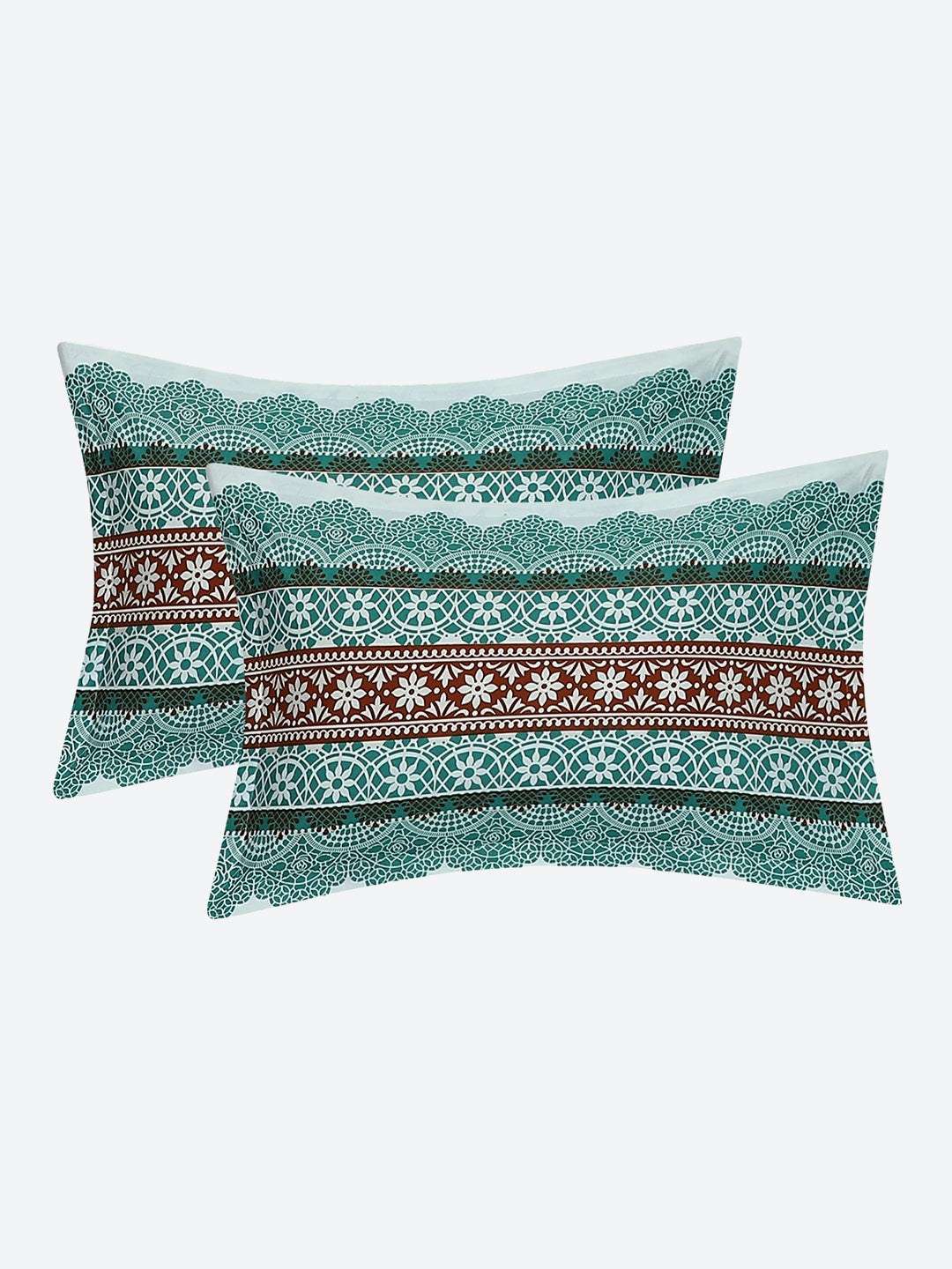 MOCA by Monte Carlo 104 TC Cotton Double Bedsheet with 2 Pillow Covers