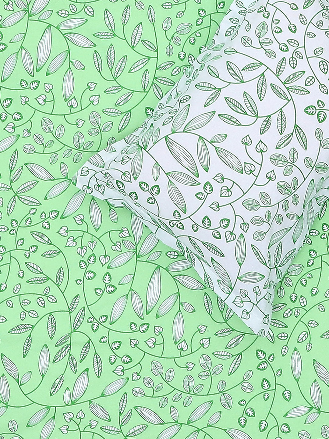 MOCA by Monte Carlo 104 TC Cotton Double Bedsheet with 2 Pillow Covers