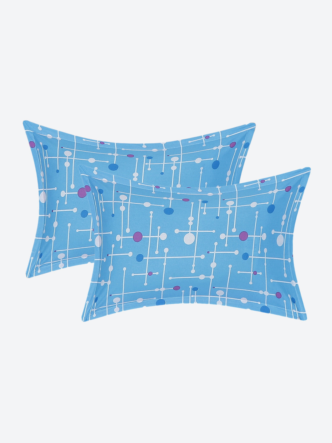 MOCA by Monte Carlo 104 TC Cotton Double Bedsheet with 2 Pillow Covers