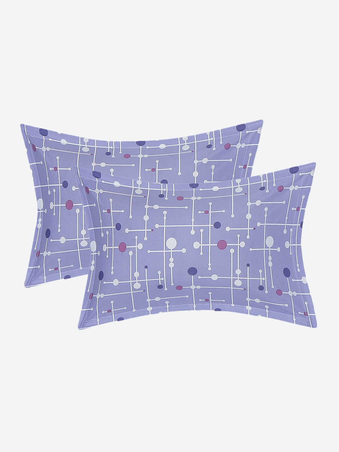 MOCA by Monte Carlo 104 TC Cotton Double Bedsheet with 2 Pillow Covers