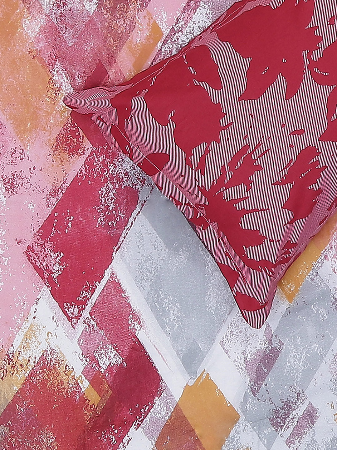 MOCA by Monte Carlo 104 TC Cotton Double Bedsheet with 2 Pillow Covers