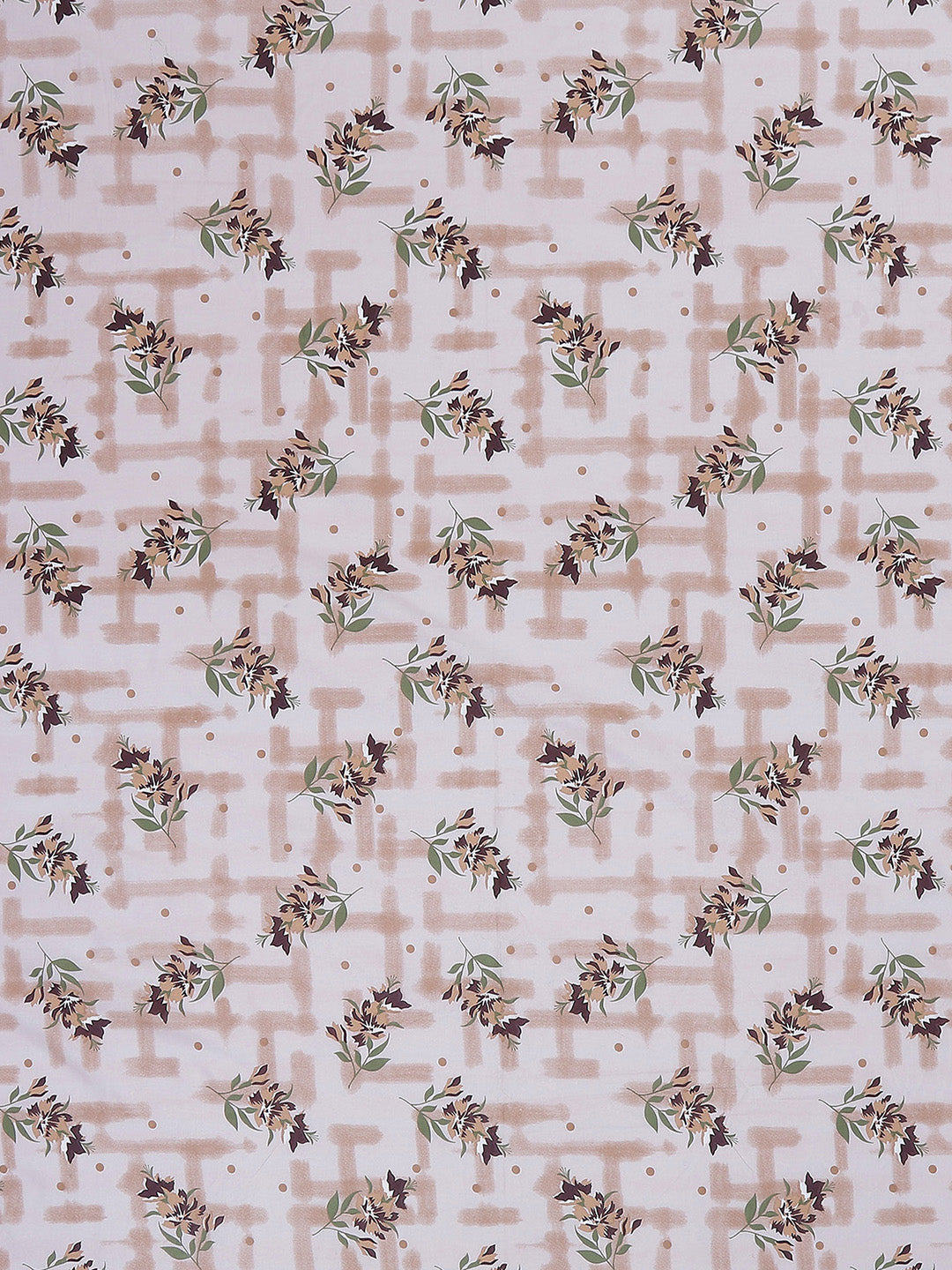 MOCA by Monte Carlo 104 TC Cotton Double Bedsheet with 2 Pillow Covers