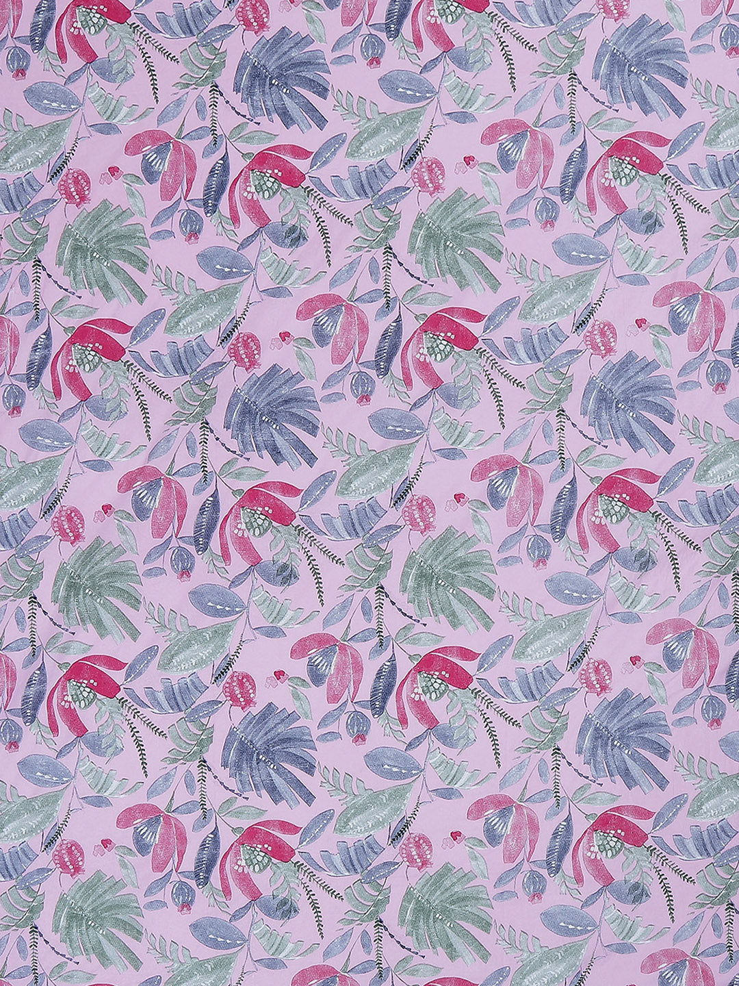 MOCA by Monte Carlo 104 GSM Cotton Double Bedsheet With 2 Pillow Covers