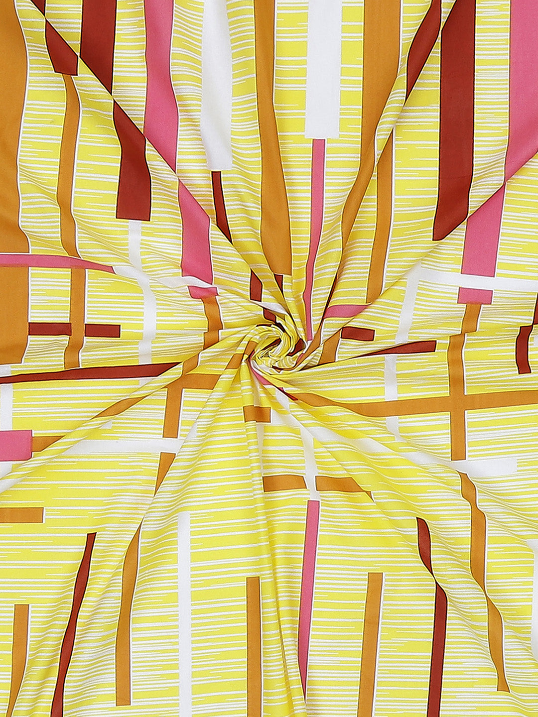 MOCA by Monte Carlo 104 GSM Cotton Double Bedsheet With 2 Pillow Covers