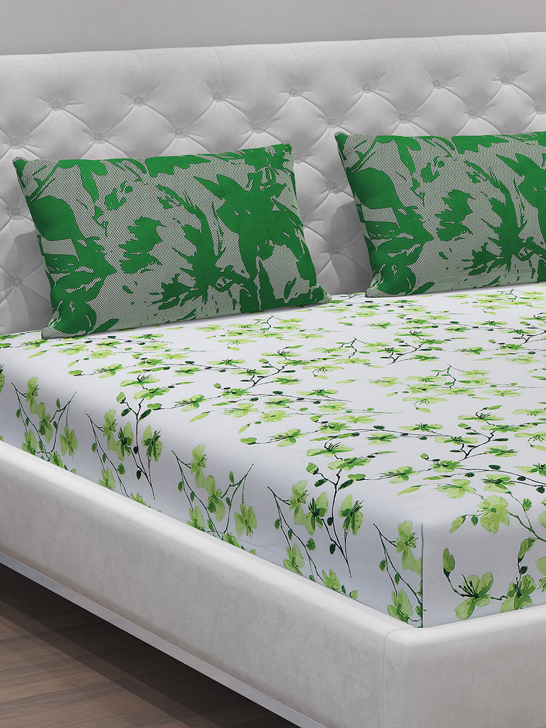 MOCA by Monte Carlo 104 GSM Cotton Double Bedsheet (2 Pcs Set)