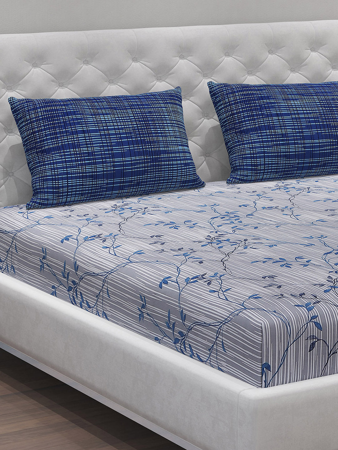 MOCA by Monte Carlo 104 GSM Cotton Double Bedsheet (2 Pcs Set)