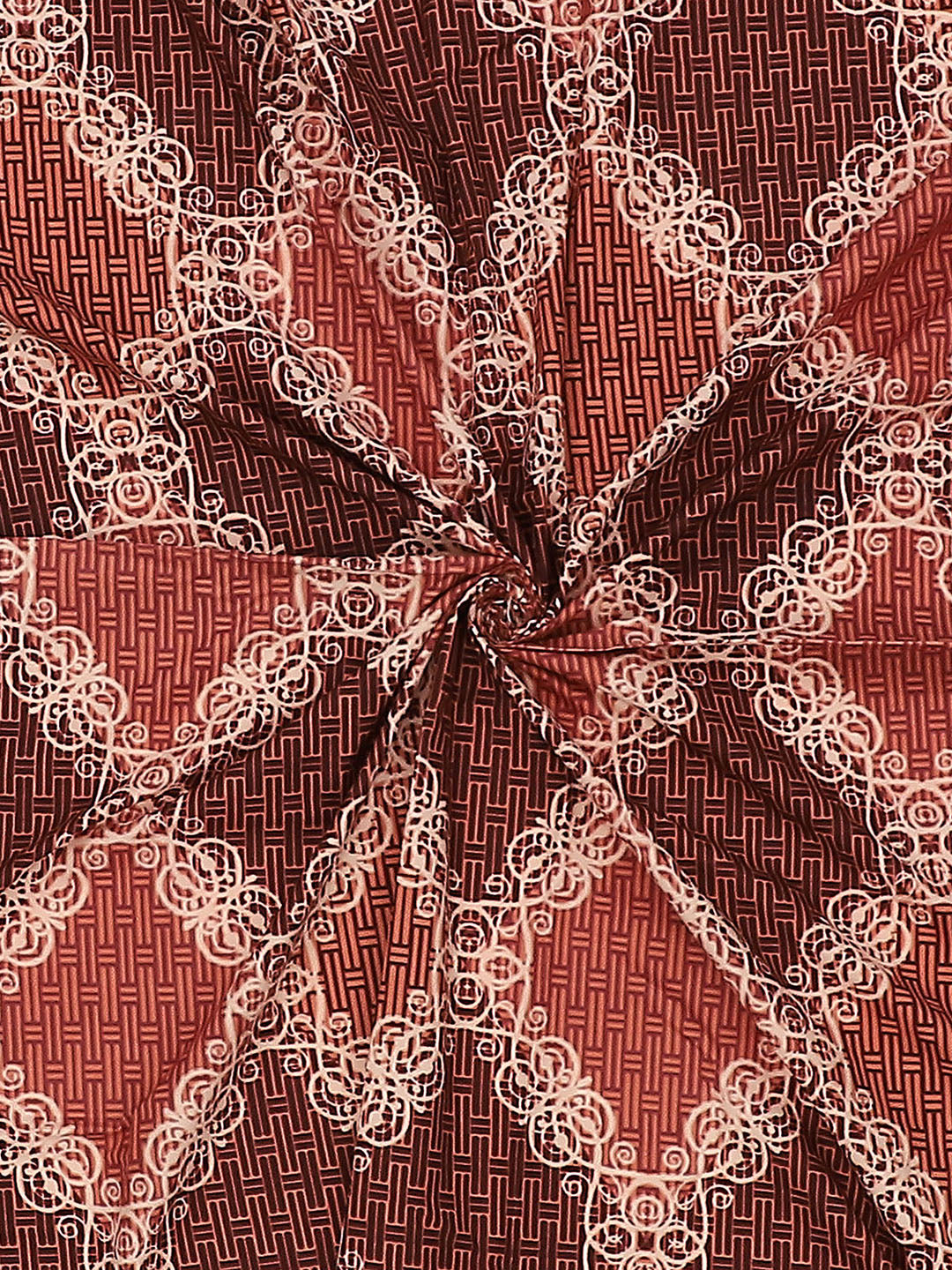 120 GSM Polyester Double Bed Bedsheet with 2 Pillow Covers - Updated - Updated