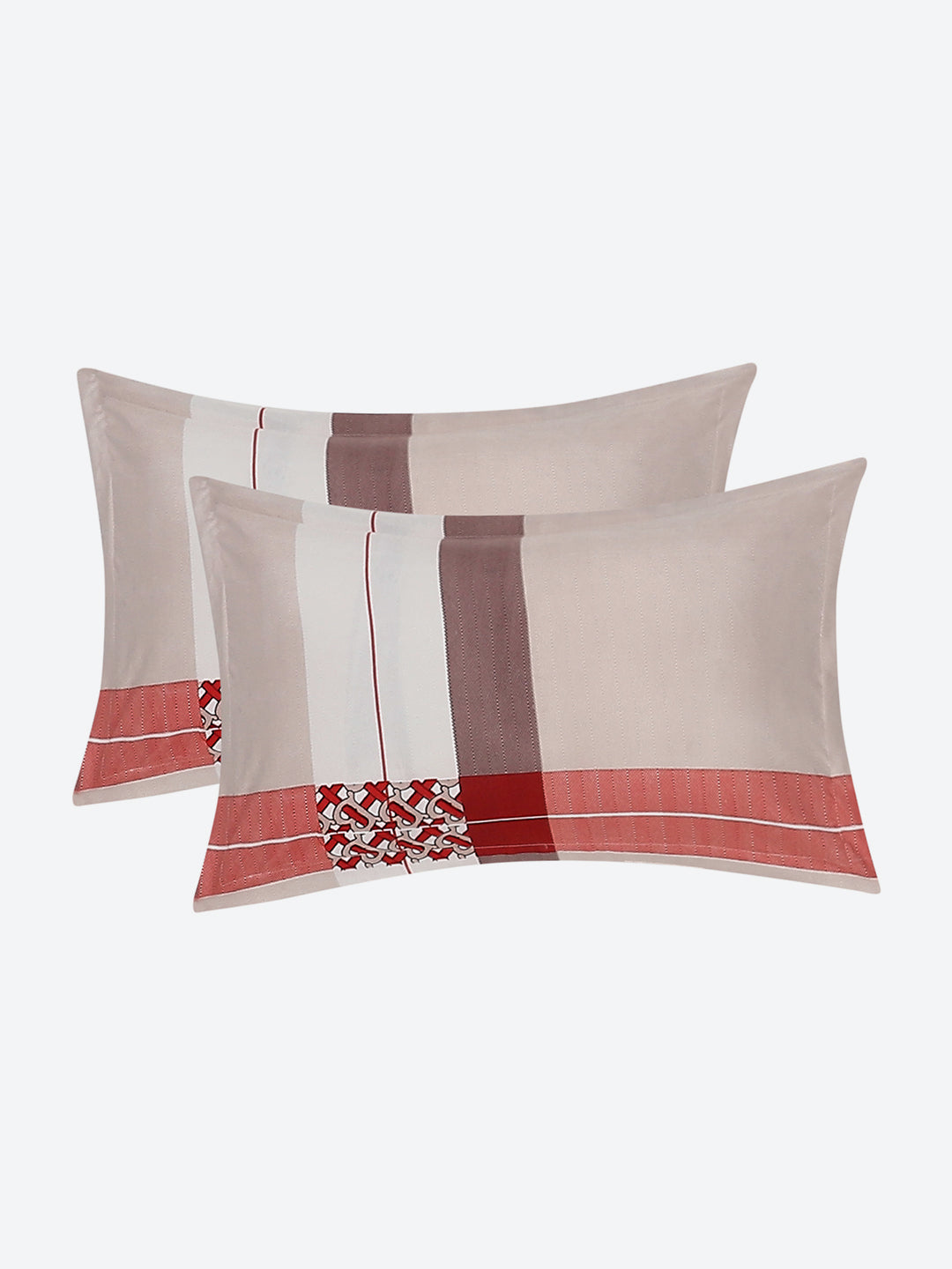 120 GSM Polyester Double Bed Bedsheet with 2 Pillow Covers - Updated - Updated