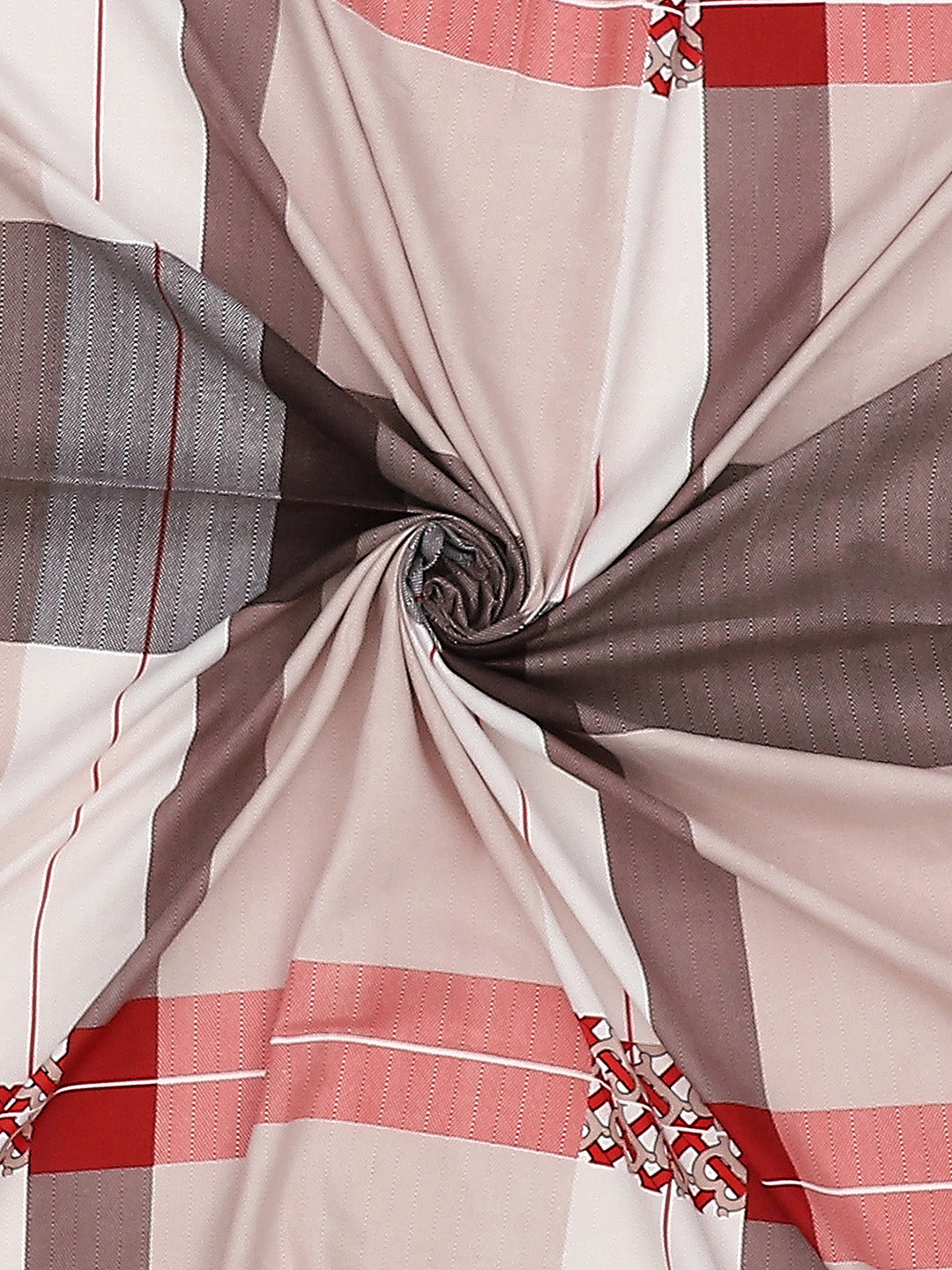 120 GSM Polyester Double Bed Bedsheet with 2 Pillow Covers - Updated - Updated