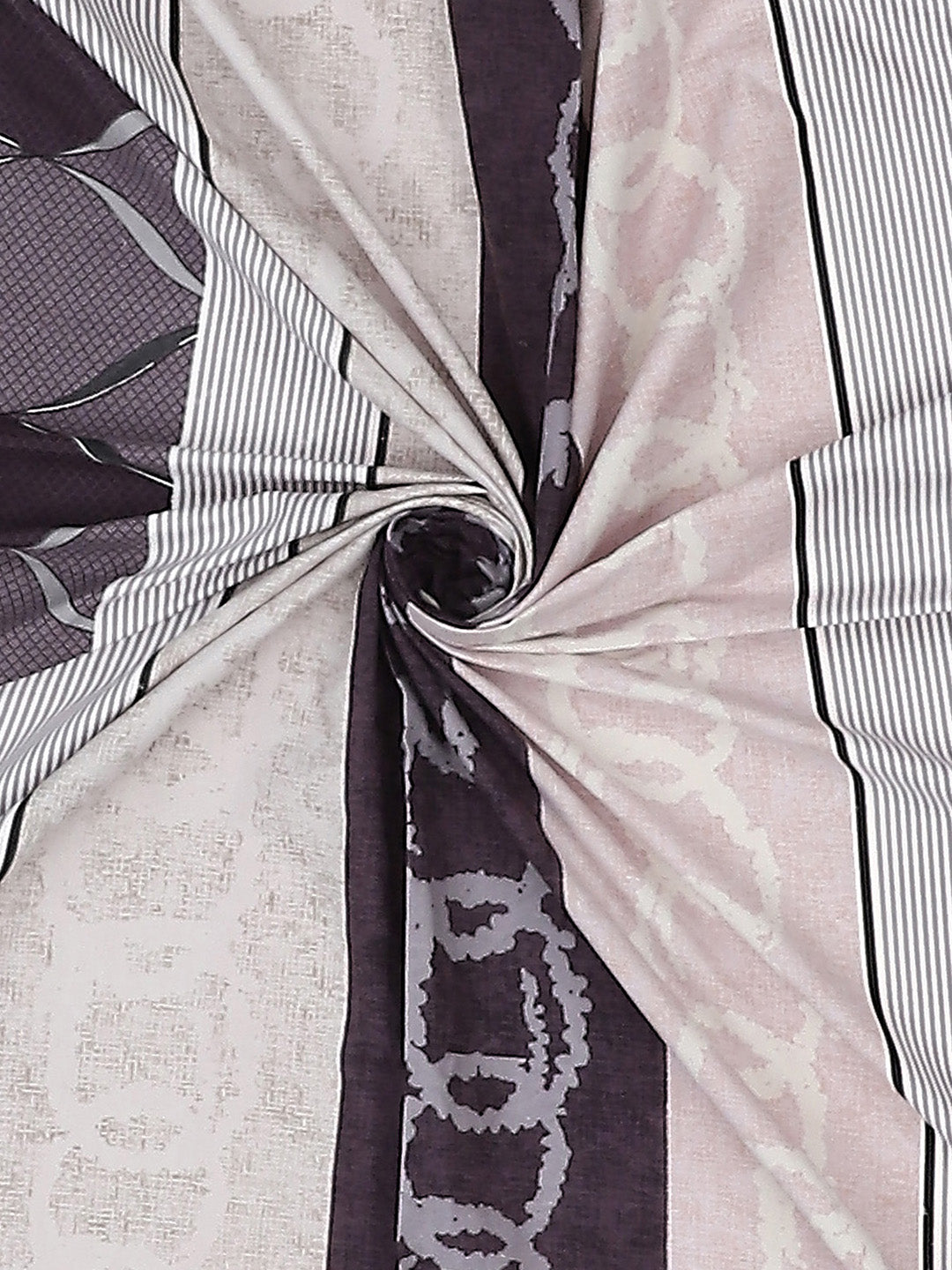 120 GSM Polyester Double Bed Bedsheet with 2 Pillow Covers - Updated - Updated