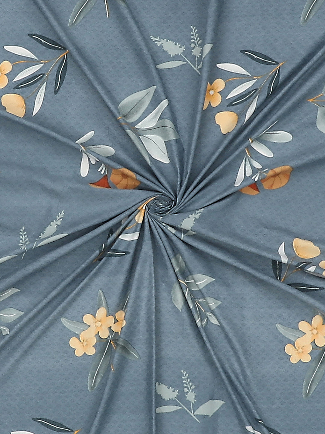 120 GSM Polyester Double Bed Bedsheet with 2 Pillow Covers - Updated - Updated