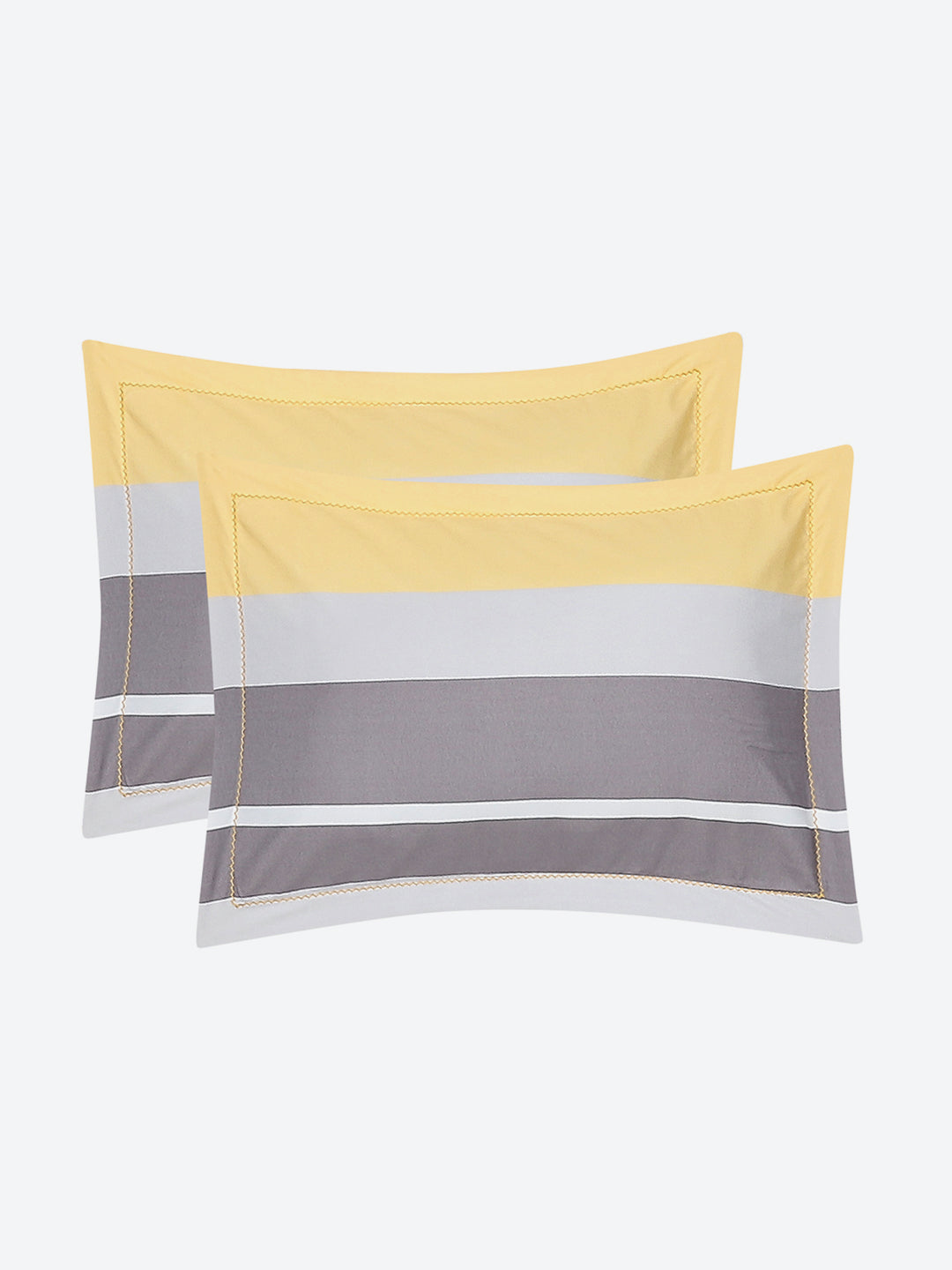 130 GSM Polyester Double Bed Bedsheet with 2 Pillow Covers