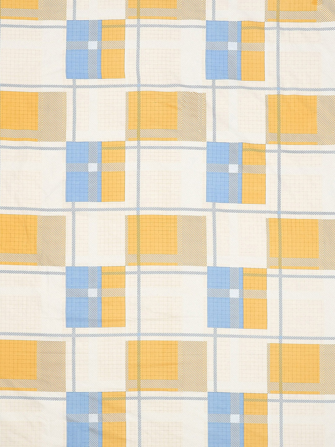 130 GSM Polyester Double Bed Bedsheet with 2 Pillow Covers