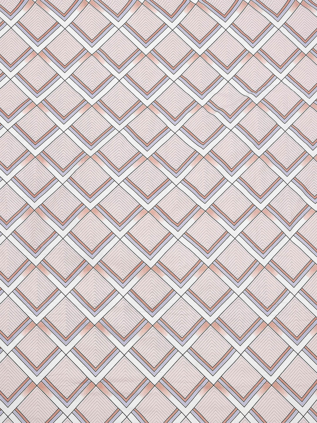 130 GSM Polyester Double Bed Bedsheet with 2 Pillow Covers