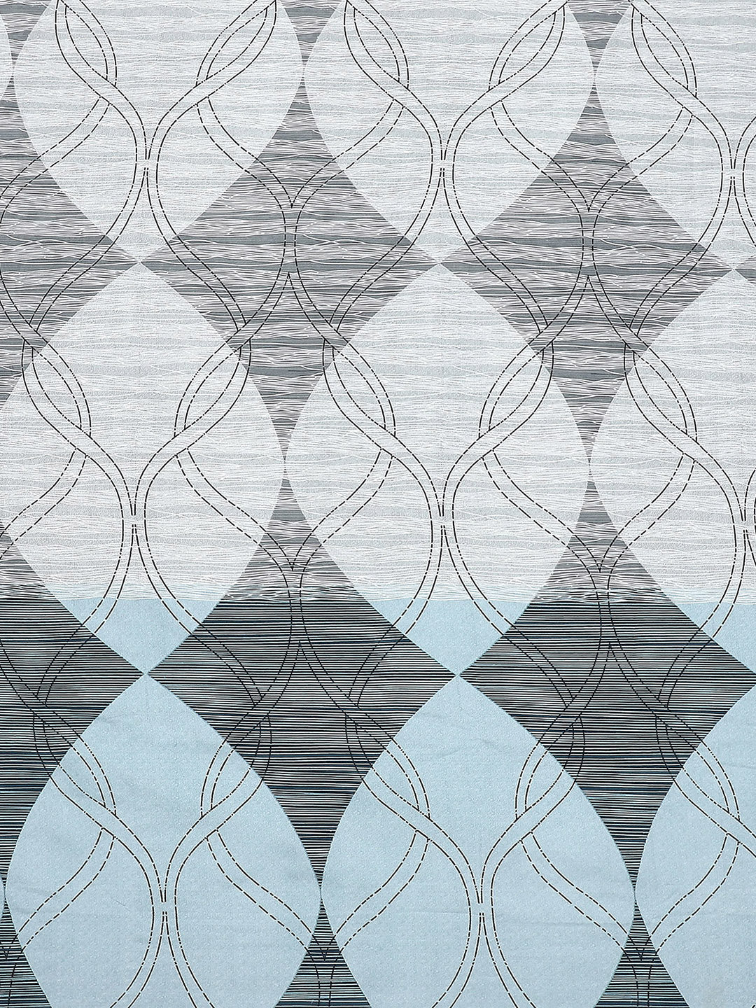 120 GSM Polyester Double Bed Bedsheet with 2 Pillow Covers - Updated - Updated