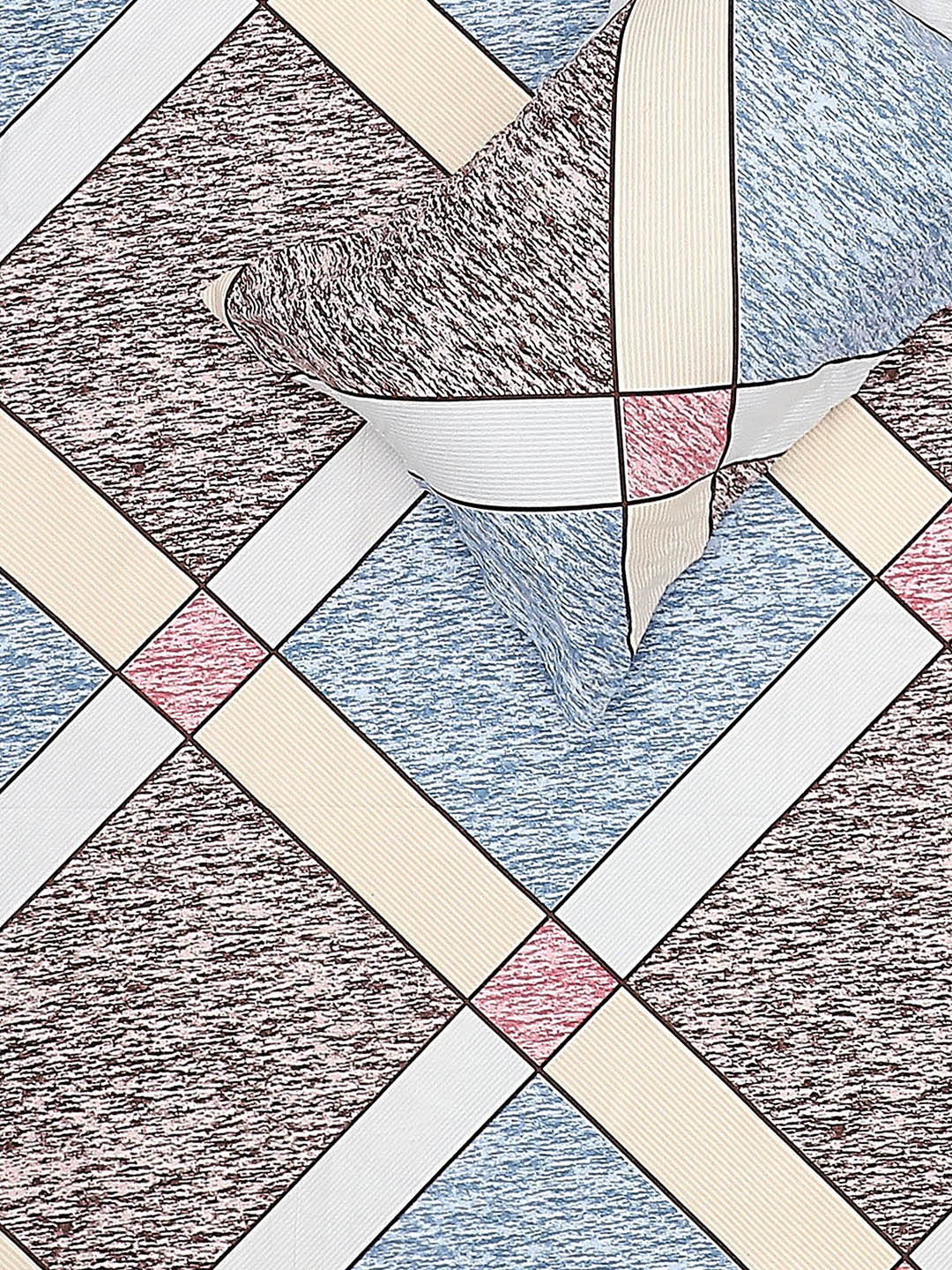 120 GSM Polyester Double Bed Bedsheet with 2 Pillow Covers - Updated