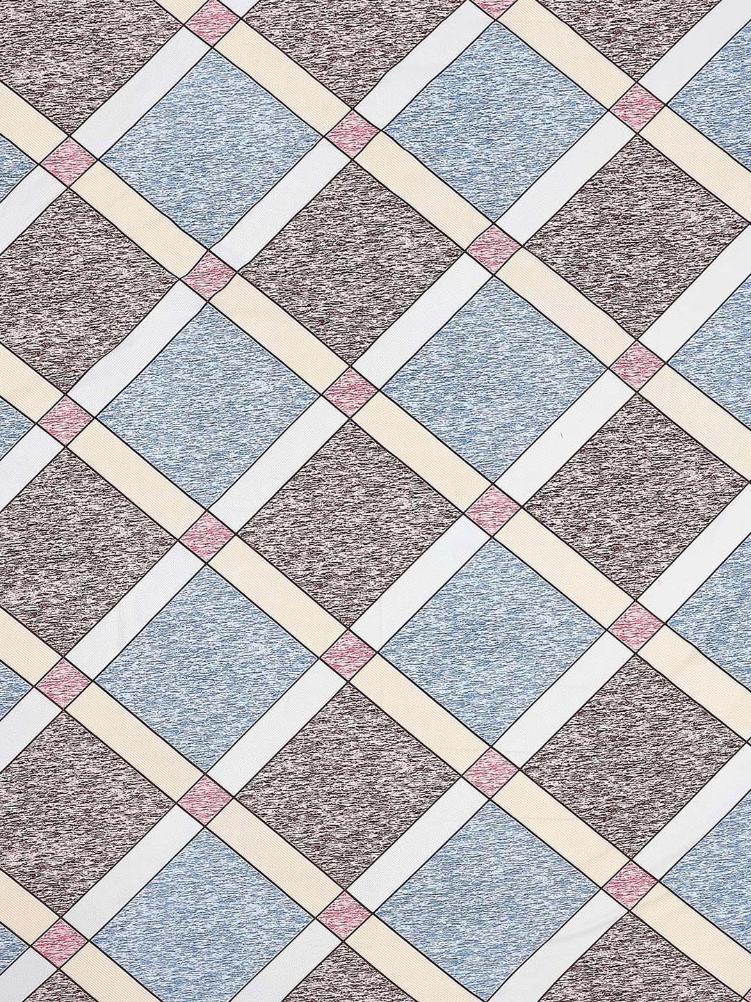 120 GSM Polyester Double Bed Bedsheet with 2 Pillow Covers - Updated