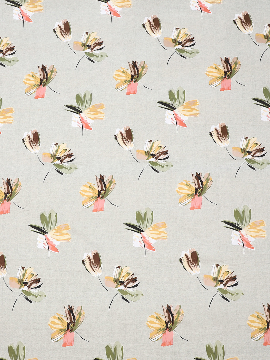 120 GSM Polyester Double Bed Bedsheet with 2 Pillow Covers - Updated - Updated