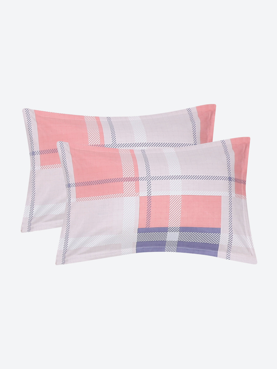 120 GSM Polyester Double Bed Bedsheet with 2 Pillow Covers - Updated - Updated