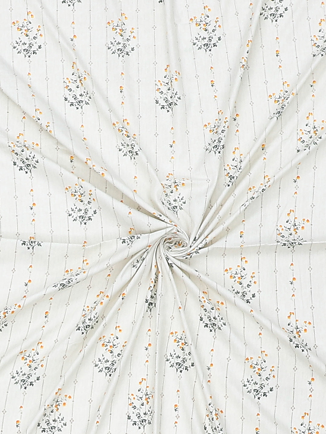 120 GSM Polyester Double Bed Bedsheet with 2 Pillow Covers - Updated - Updated