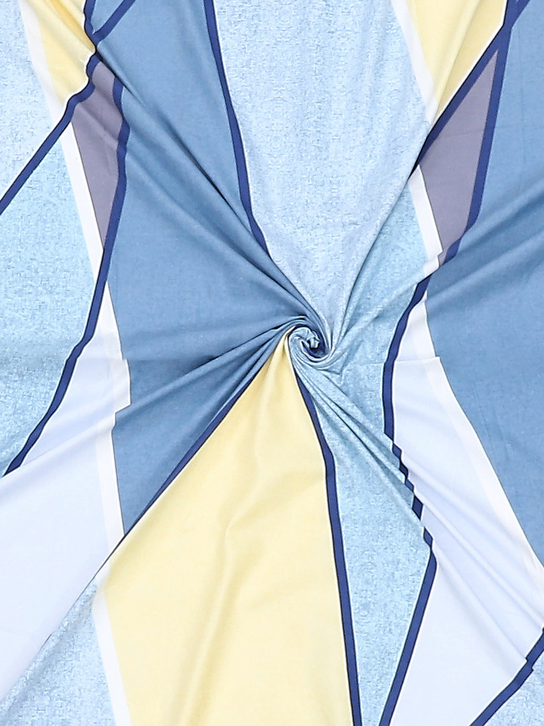 120 GSM Polyester Double Bed Bedsheet with 2 Pillow Covers - Updated - Updated