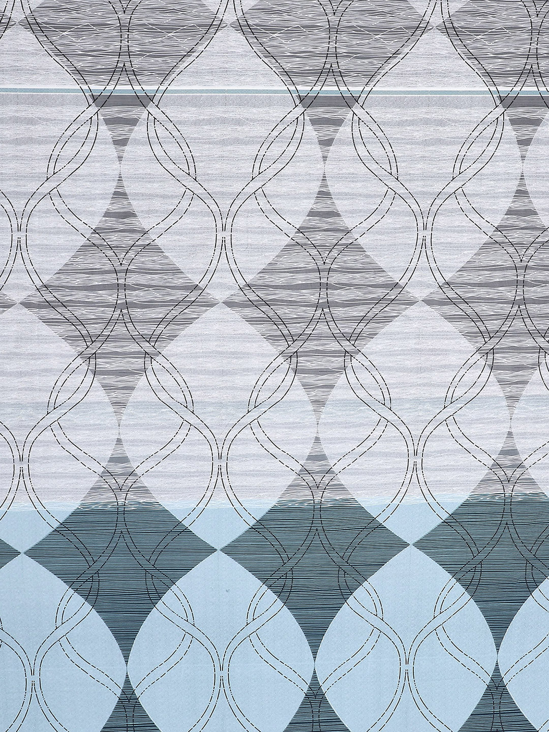 120 GSM Polyester Double Bed Bedsheet with 2 Pillow Covers - Updated - Updated