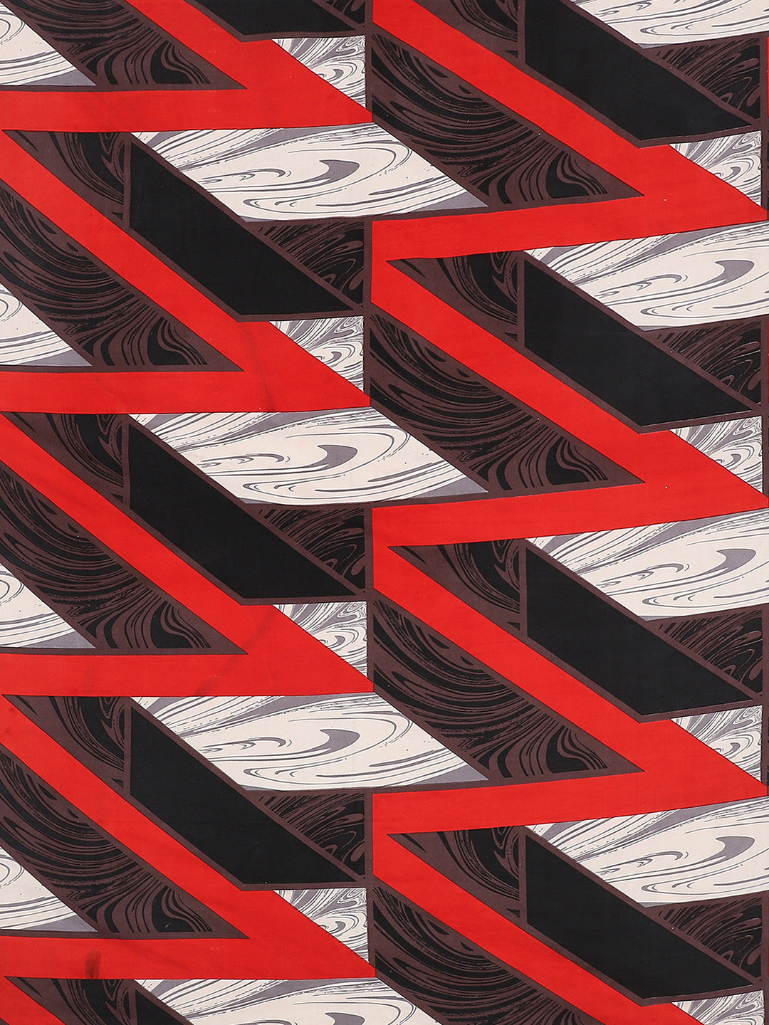 125 GSM Polyester Double Bed Bedsheet with 2 Pillow Covers