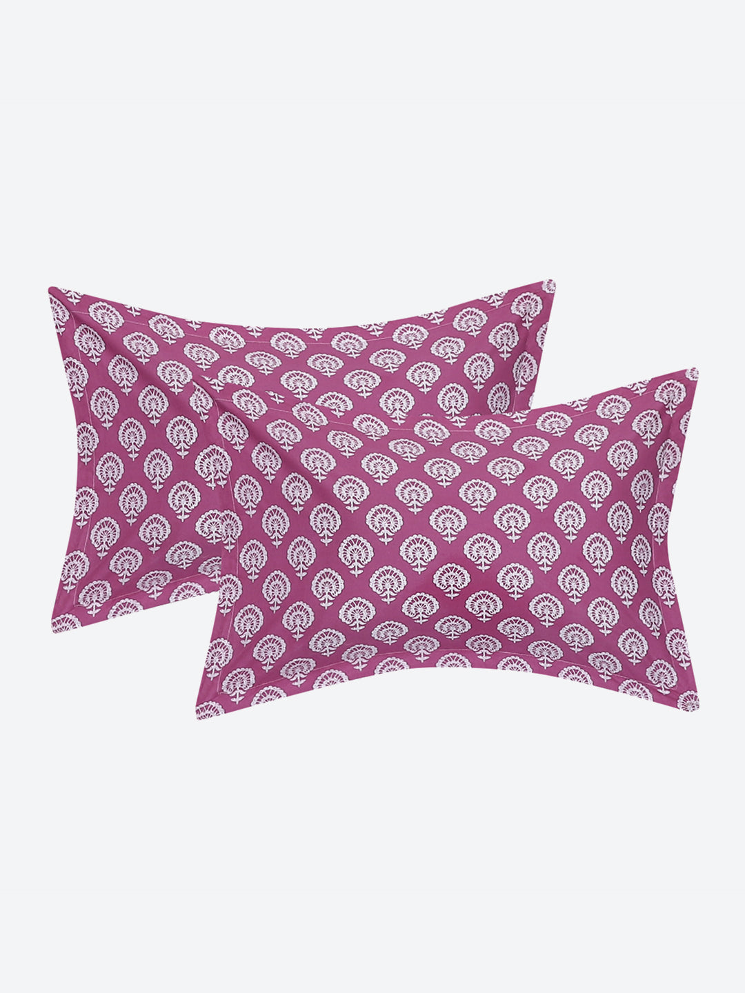 MOCA by Monte Carlo 144 TC Cotton King Bedsheet with 2 Pillow Covers