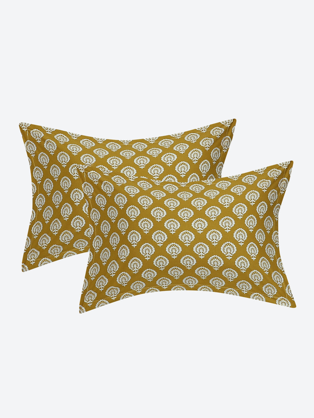 MOCA by Monte Carlo 144 TC Cotton King Bedsheet with 2 Pillow Covers