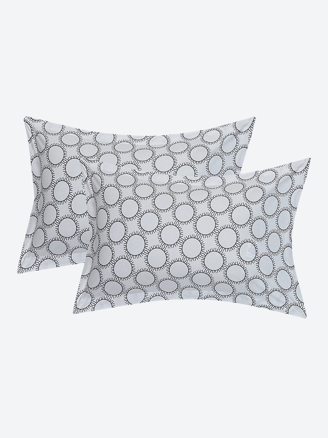 MOCA by Monte Carlo 144 TC Cotton King Bedsheet with 2 Pillow Covers