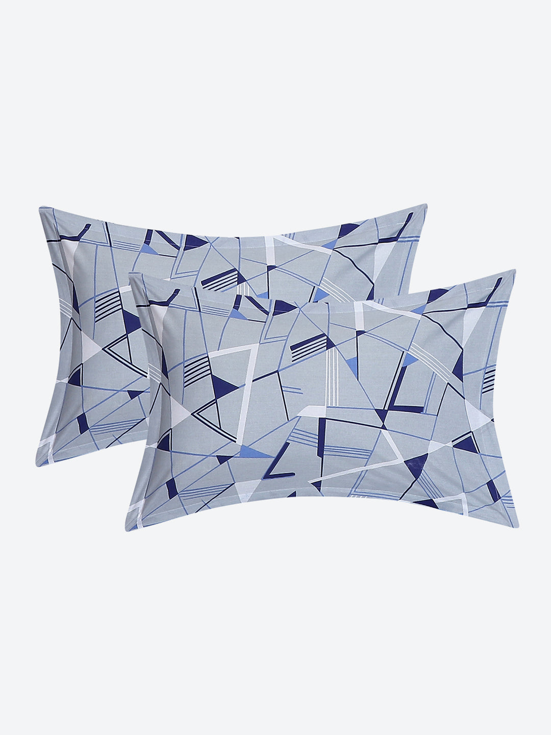 MOCA by Monte Carlo 144 TC Cotton King Bedsheet with 2 Pillow Covers