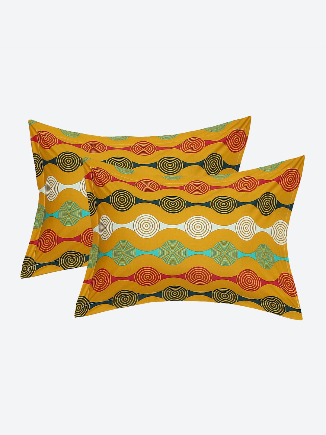 MOCA by Monte Carlo 144 TC Cotton King Bedsheet with 2 Pillow Covers