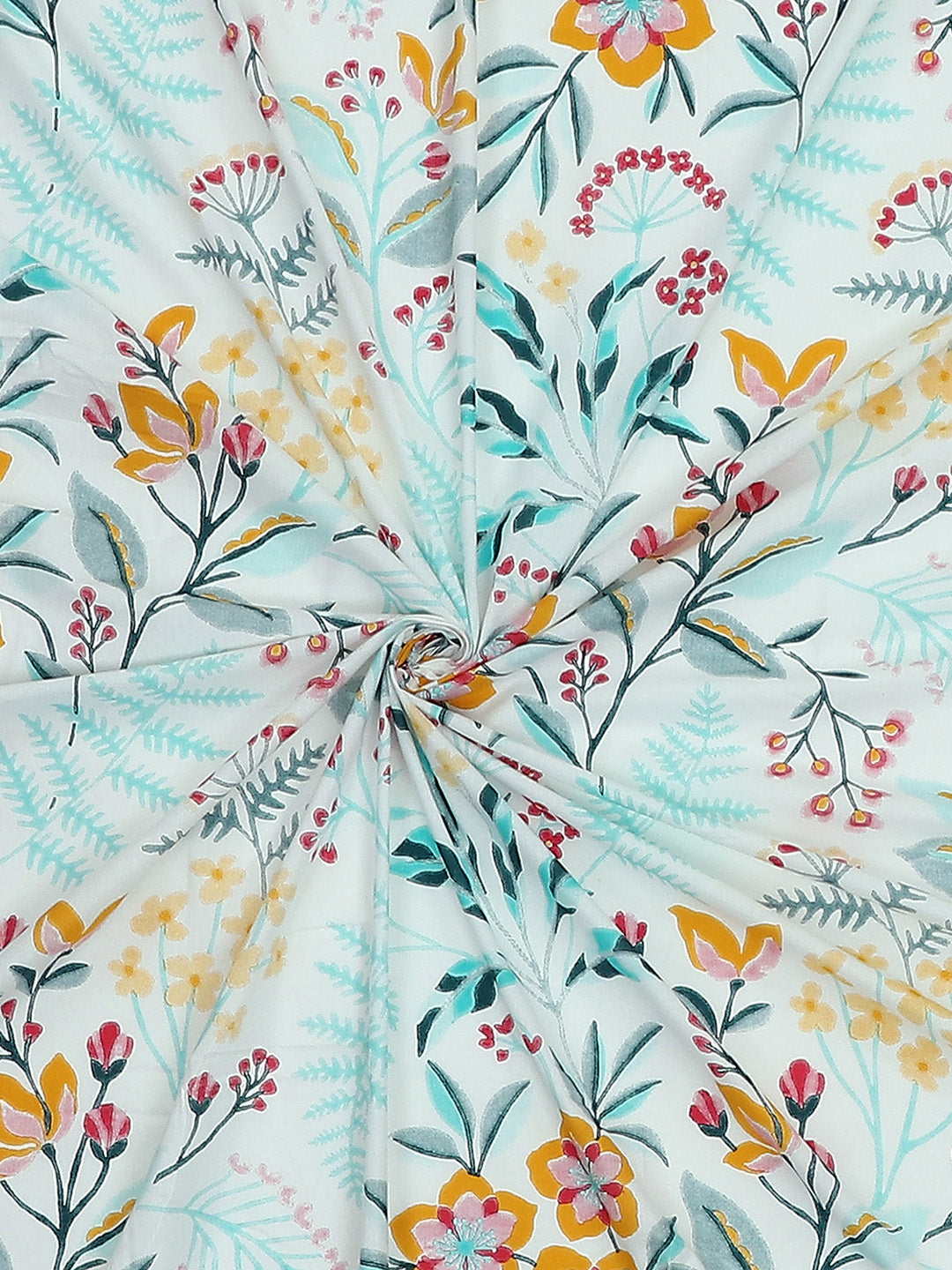 MOCA by Monte Carlo 144 TC Cotton King Bedsheet with 2 Pillow Covers